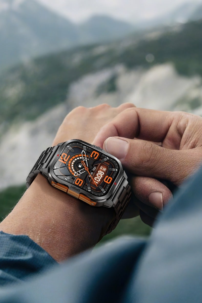 RollsTimi  Men's Smart Wearable Watches, Bluetooth Calls, Multiple Sports Modes, Vibration Reminders, Magnetic Charging, Android 4.0 System Above And IOS 8.0 System And Above Are Universal, Smartwatch - Image 2