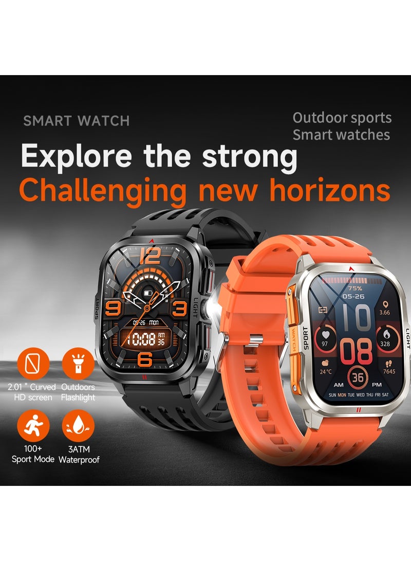 RollsTimi  Men's Smart Wearable Watches, Bluetooth Calls, Multiple Sports Modes, Vibration Reminders, Magnetic Charging, Android 4.0 System Above And IOS 8.0 System And Above Are Universal, Smartwatch - Image 3