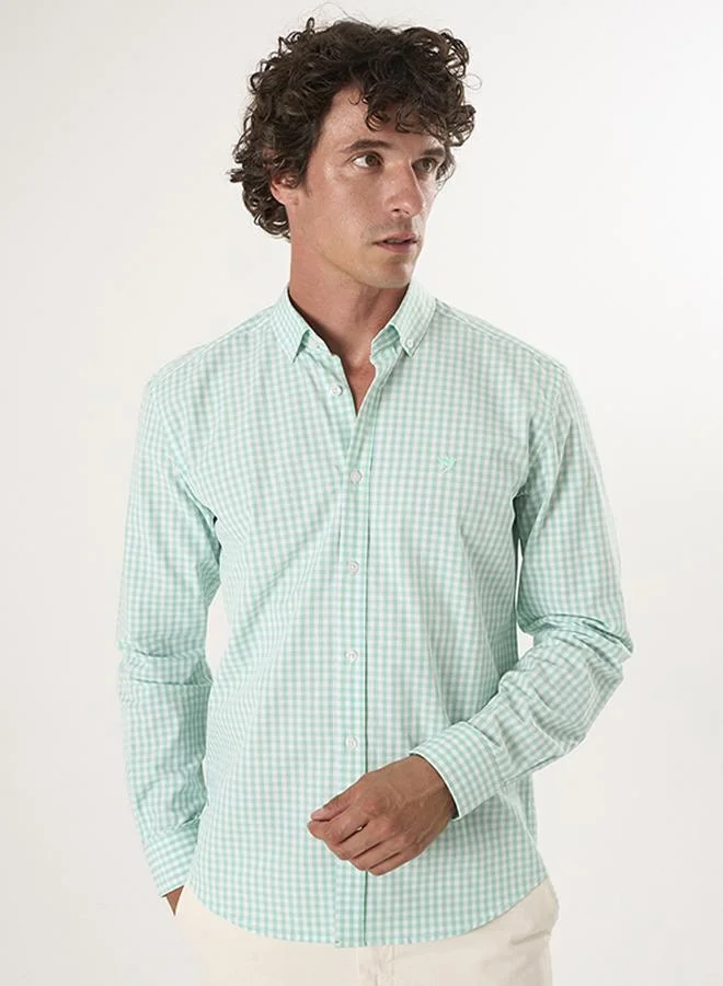 FELIX HARDY Plaid Long Sleeve Shirt