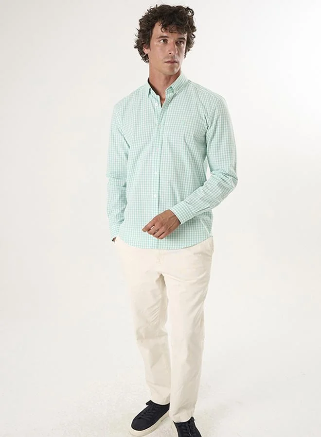 FELIX HARDY Plaid Long Sleeve Shirt
