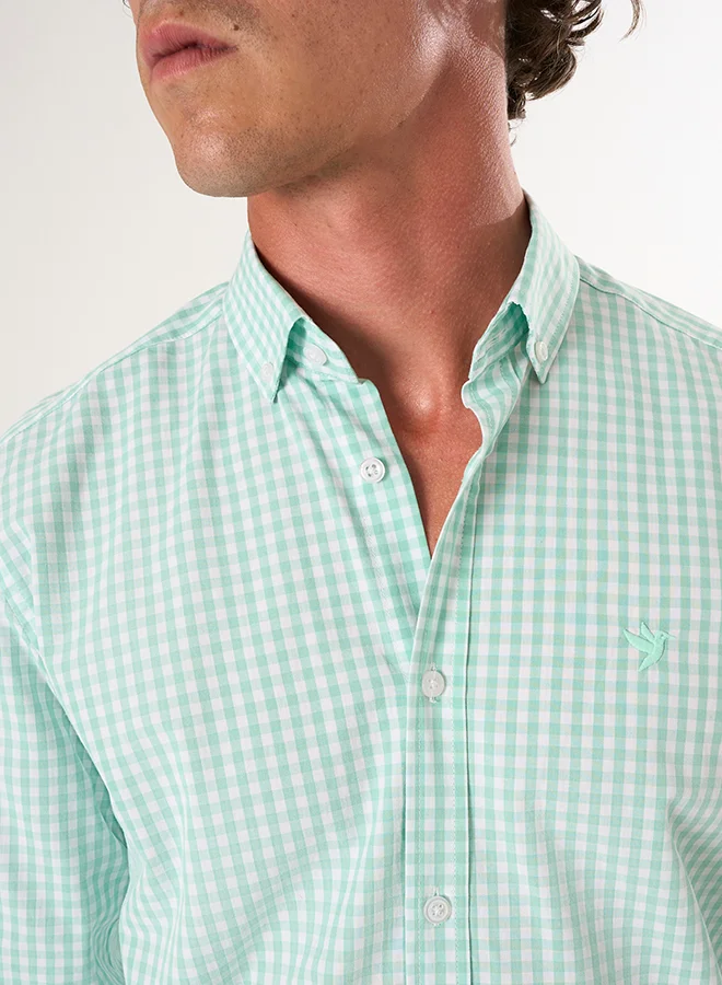 FELIX HARDY Plaid Long Sleeve Shirt