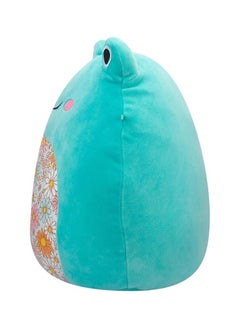 Squishmallows Squishmallows 7.5-Inch Robert the Aqua Frog Plush – Soft Stuffed Animal Toy with Floral Belly – Official Kellytoy Cuddly Gift for Kids, Girls & Boys  - Image 3