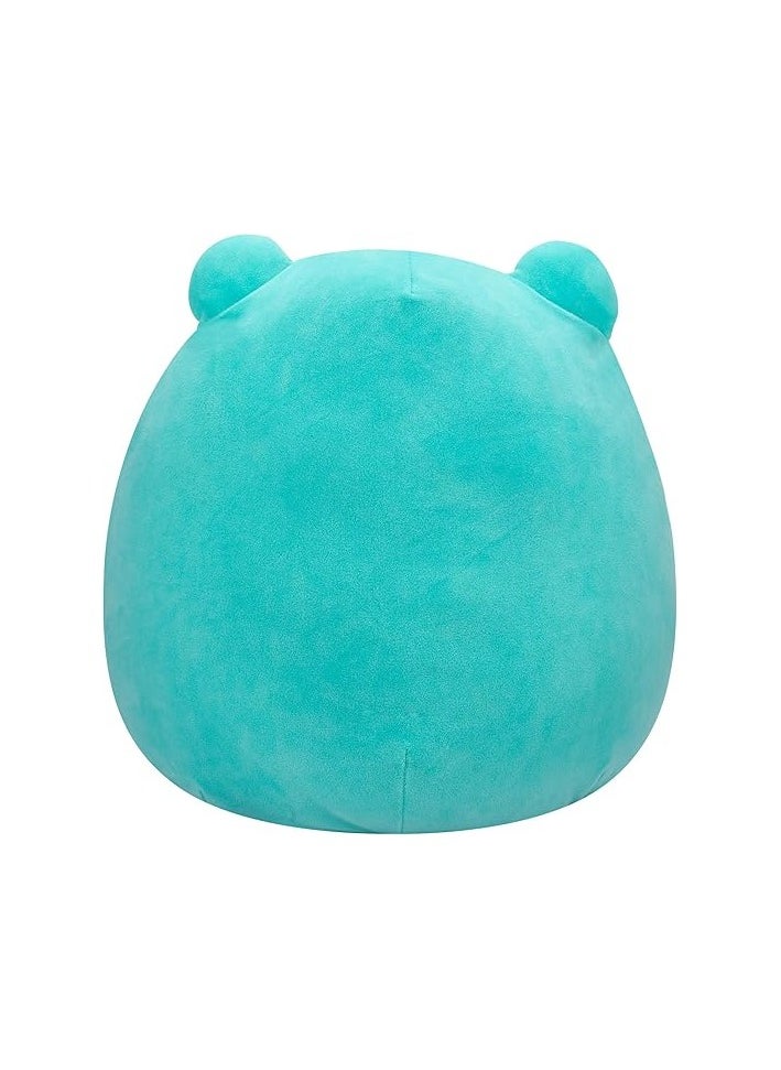 Squishmallows Squishmallows 7.5-Inch Robert the Aqua Frog Plush – Soft Stuffed Animal Toy with Floral Belly – Official Kellytoy Cuddly Gift for Kids, Girls & Boys  - Image 4