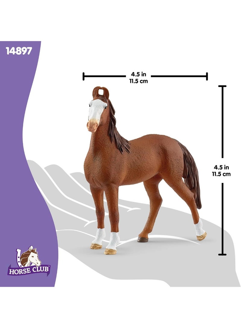 Schleich تمثال حصان مارواري أنثى من شلايش 14897 من نادي الخيول من عمر 5 سنوات، 4 × 12 × 12 سم - Image 2