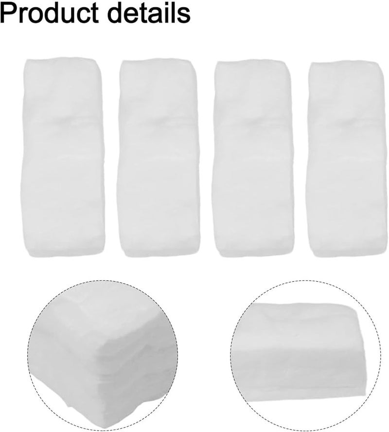 Bioethanol Fireplace Wool Wick Sponge Set 5 Large 24 Small Pieces Size 2 4 7in - Image 3