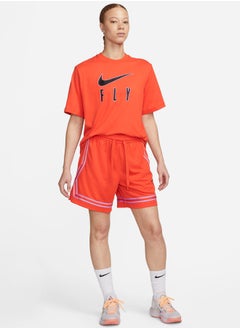 Nike Women NK Dri-Fit Swoosh Fly Boxy Tee  - Image 4