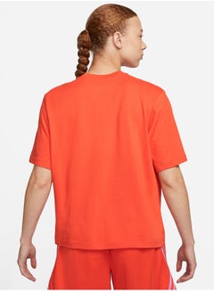 Nike Women NK Dri-Fit Swoosh Fly Boxy Tee  - Image 2
