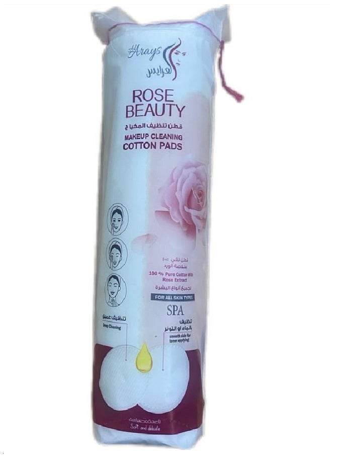 Alarays Two Pieces of Rose Beauty Makeup Cleaning Cotton Pads 80 Pads - Image 2