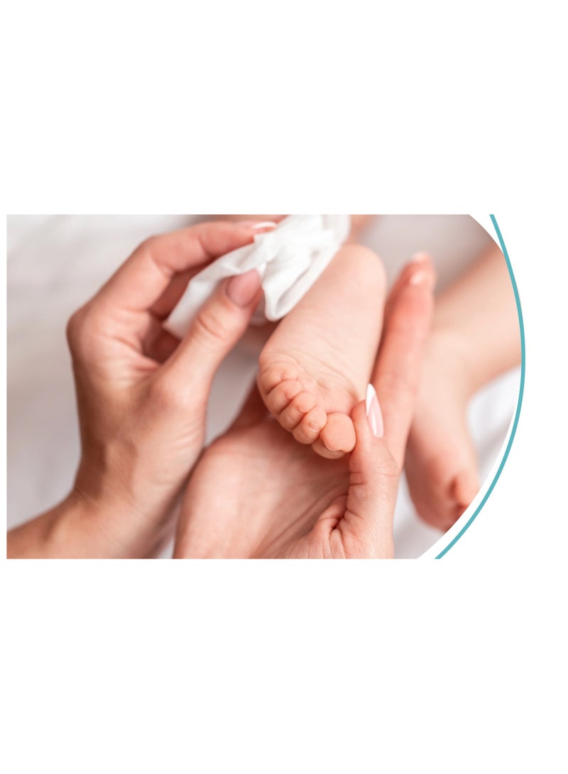 ROSSMANN German Brand Wipes , Baby Wipes, Babydream Extra Sensitive Wet Wipes Quattro-Pack, 320 Pieces (4x80) – For Sensitive Skin, Gentle Cleaning, Fragrance-Free, with Aloe Vera & Allantoin. - Image 4