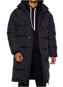 Hooded Longline Puffer Jacket