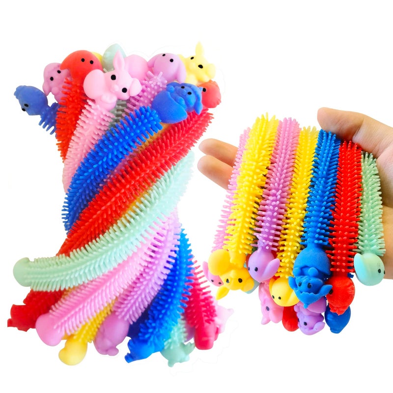 Cherislpy 24 Pack Prefilled Easter Eggs with Bunny Stretchy Strings Sensory Fidget Toys Inside Great for Kids Aduts Toddlers Easter Basket Stuffers Party Favors Egg Fillers Gifts - Image 2