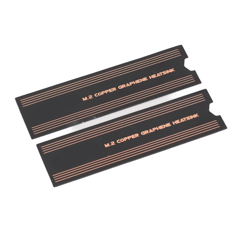 Dual Layer Copper Graphene M 2 Heatsink For Laptop NVMe SSD Optimal Heat Dissipation - Image 2