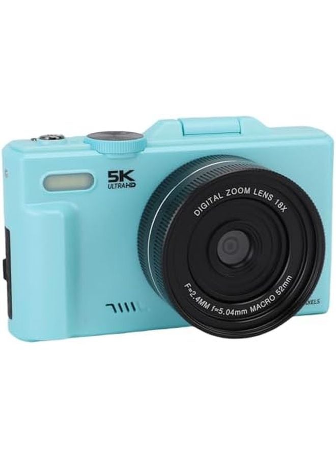 Tbest 5K Digital Camera HD Autofocus 18X Zoom WiFi 3 Inch Flip Screen Travel - Image 2