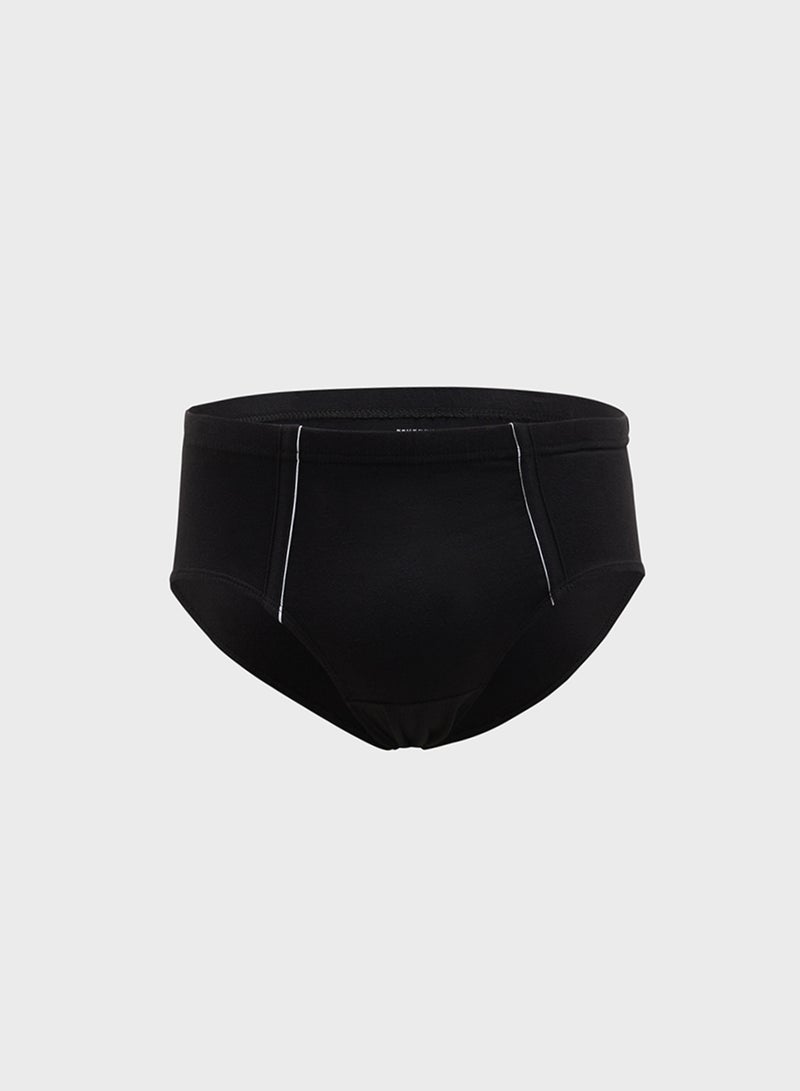 Seventy Five Basics Waist Band French Brief With Antibacterial Finish  - Image 1