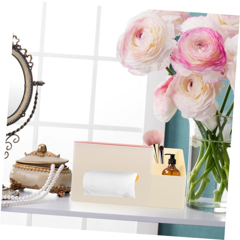 Modern Polyester Tissue Box Holder For Living Room Desktop Decor - Image 4