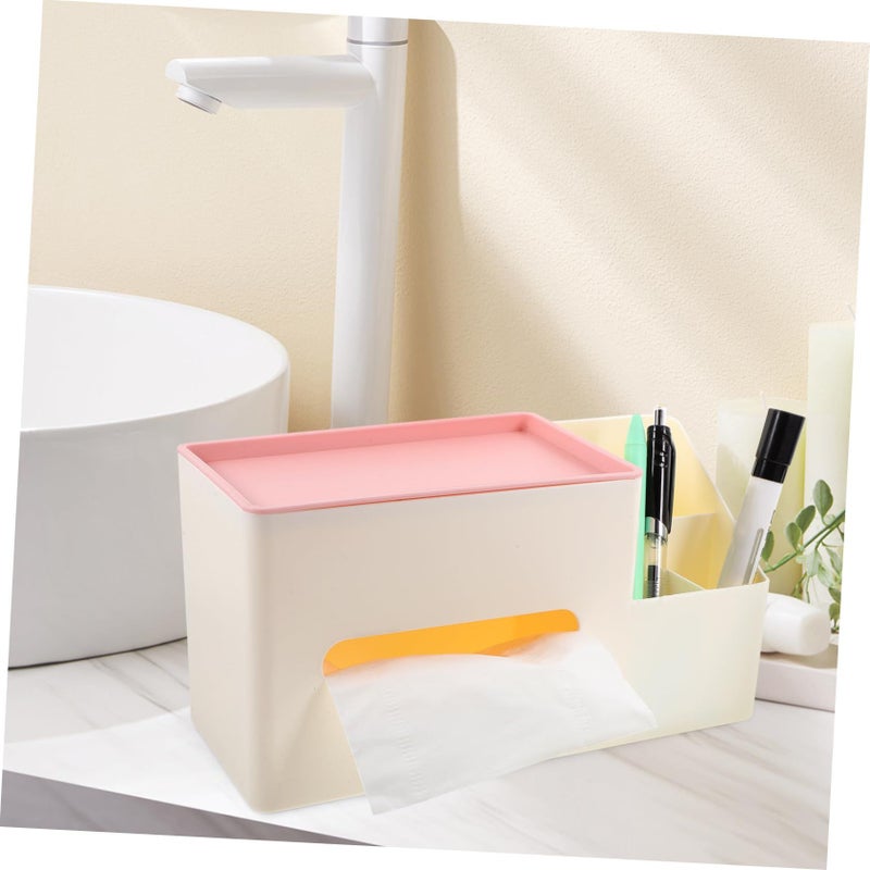 Modern Polyester Tissue Box Holder For Living Room Desktop Decor - Image 3