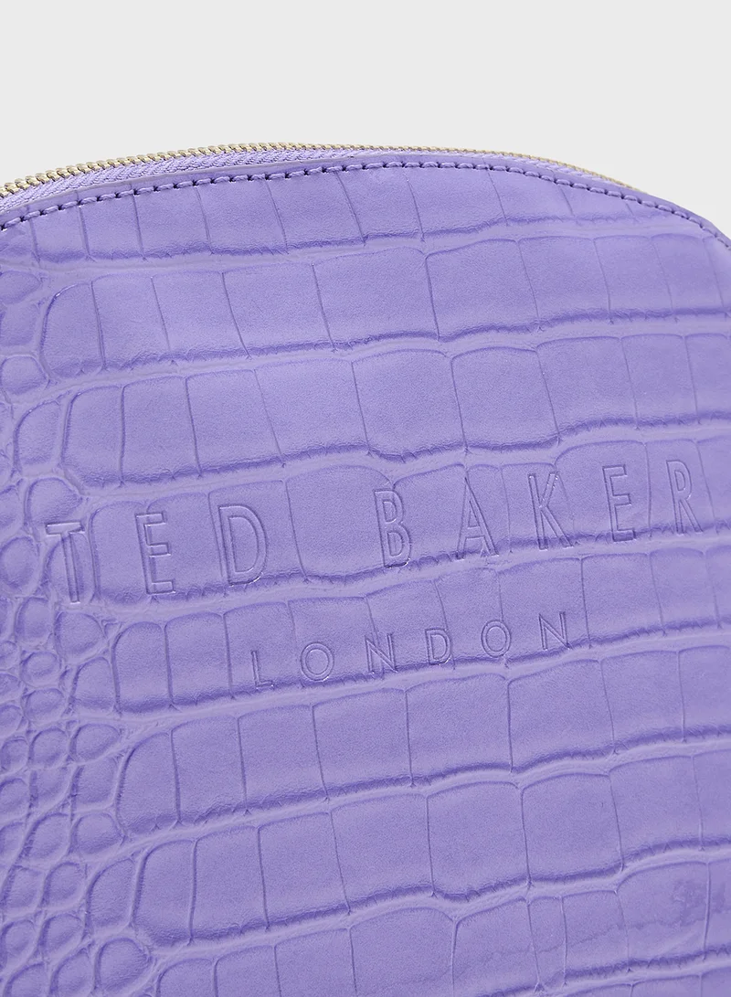 تيد بيكر Wxg-Crocala-Croc Effect Cosmetic Bags