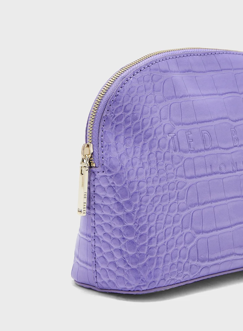 تيد بيكر Wxg-Crocala-Croc Effect Cosmetic Bags