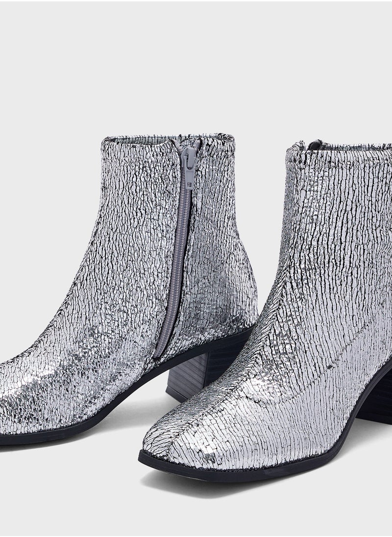 Katy Perry Mid Heel Ankle Boots  - Image 4