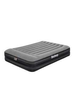 Bestway Inflatable Air Mattress - Large Air Bed with Comfortable Velvet Surface, Perfect for Camping and Home Use - Dimensions: 2.03" x 152" x 46"  - Image 1
