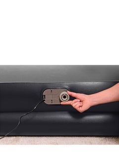 Bestway Inflatable Air Mattress - Large Air Bed with Comfortable Velvet Surface, Perfect for Camping and Home Use - Dimensions: 2.03" x 152" x 46"  - Image 5