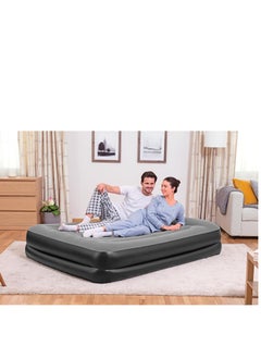 Bestway Inflatable Air Mattress - Large Air Bed with Comfortable Velvet Surface, Perfect for Camping and Home Use - Dimensions: 2.03" x 152" x 46"  - Image 3