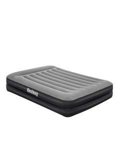Bestway Inflatable Air Mattress - Large Air Bed with Comfortable Velvet Surface, Perfect for Camping and Home Use - Dimensions: 2.03" x 152" x 46"  - Image 4