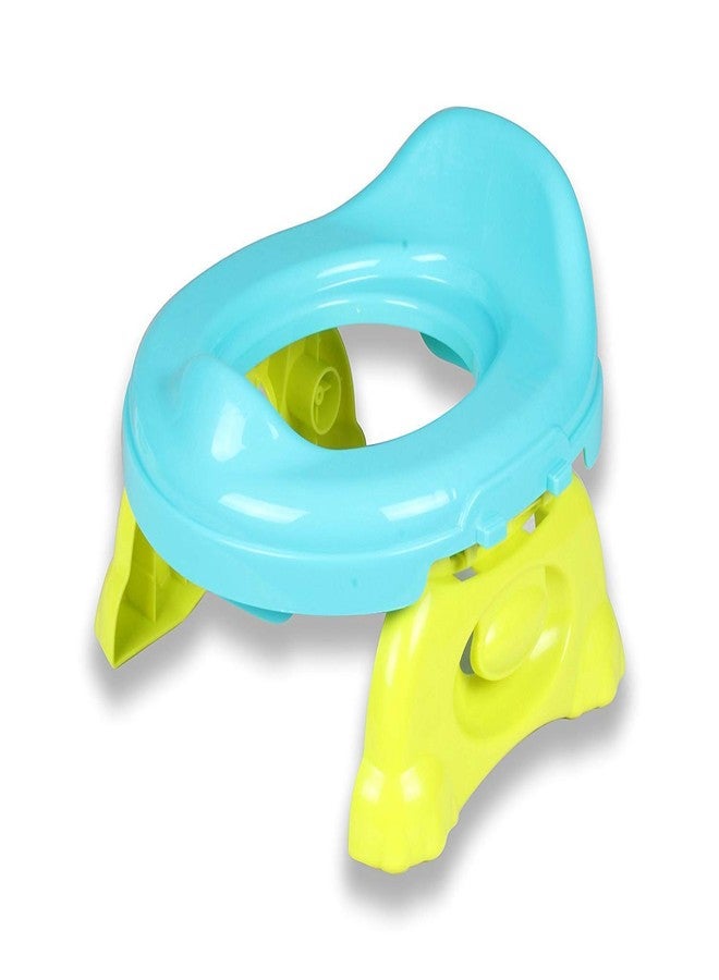 Praxon 2 in 1 Baby Travel and Toilet Trainer for Infants with Liners Potty Seat // Travel Potty Folding Seat for Kids (Multi Color) - Image 4