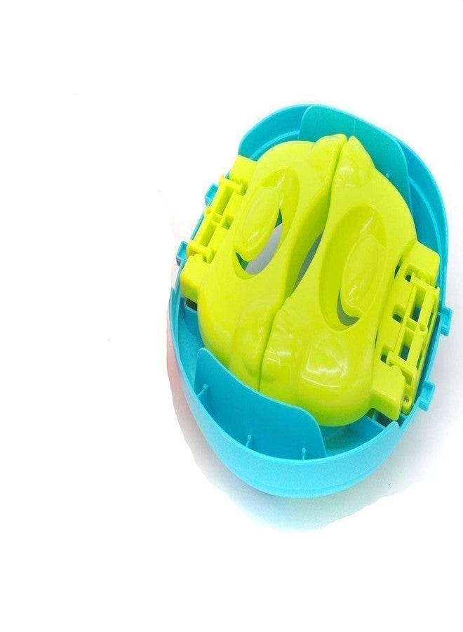 Praxon 2 in 1 Baby Travel and Toilet Trainer for Infants with Liners Potty Seat // Travel Potty Folding Seat for Kids (Multi Color) - Image 3