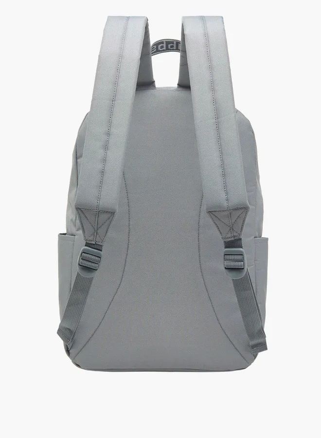 Kappa Logo Print School Backpack with Zip Closure and Adjustable Strap - 29x15x42 cm