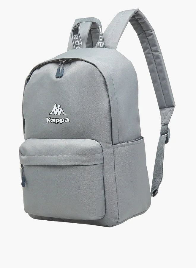 كابا Logo Print School Backpack with Zip Closure and Adjustable Strap - 29x15x42 cm