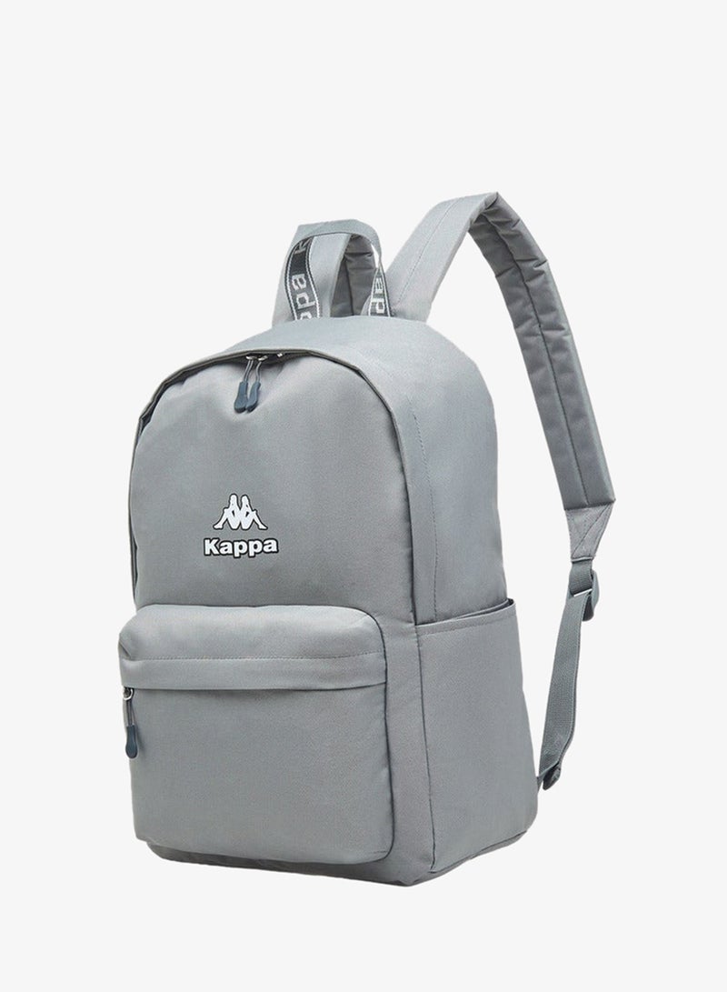 Kappa Logo Print School Backpack with Zip Closure and Adjustable Strap - 29x15x42 cm - Image 2