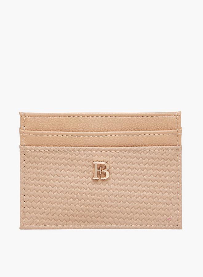 Flora Bella By Shoexpress Textured Open Top Cardholder - Image 1