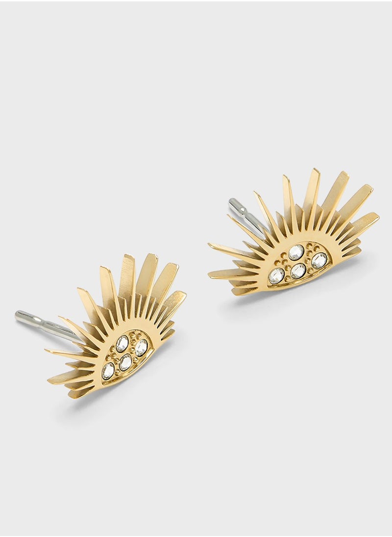 OLIVIA BURTON - Ionic Plated Stud  Earrings - Image 1