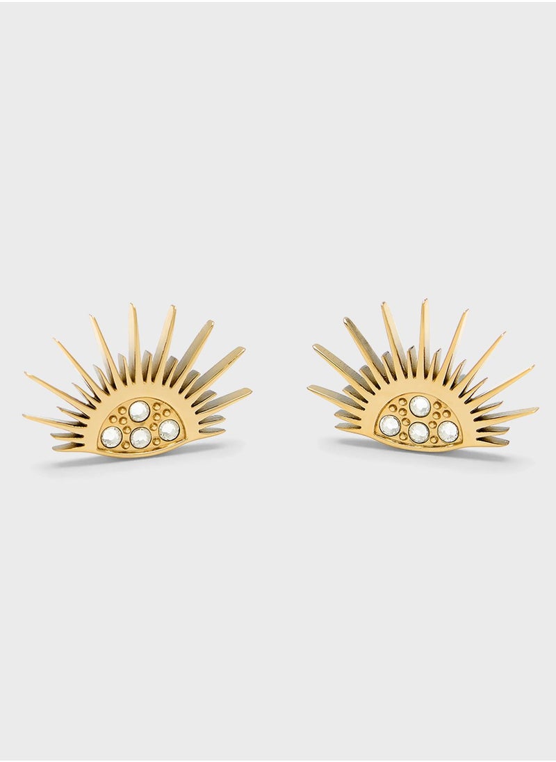 OLIVIA BURTON - Ionic Plated Stud  Earrings - Image 1