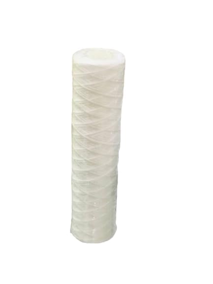 Colandas 10 Inch 10 Micron PP Wound Thread Filter Cartridge Reduces Dust Mud Rust Suitable for All Types of Water Purifiers Pack of 10 - Image 3