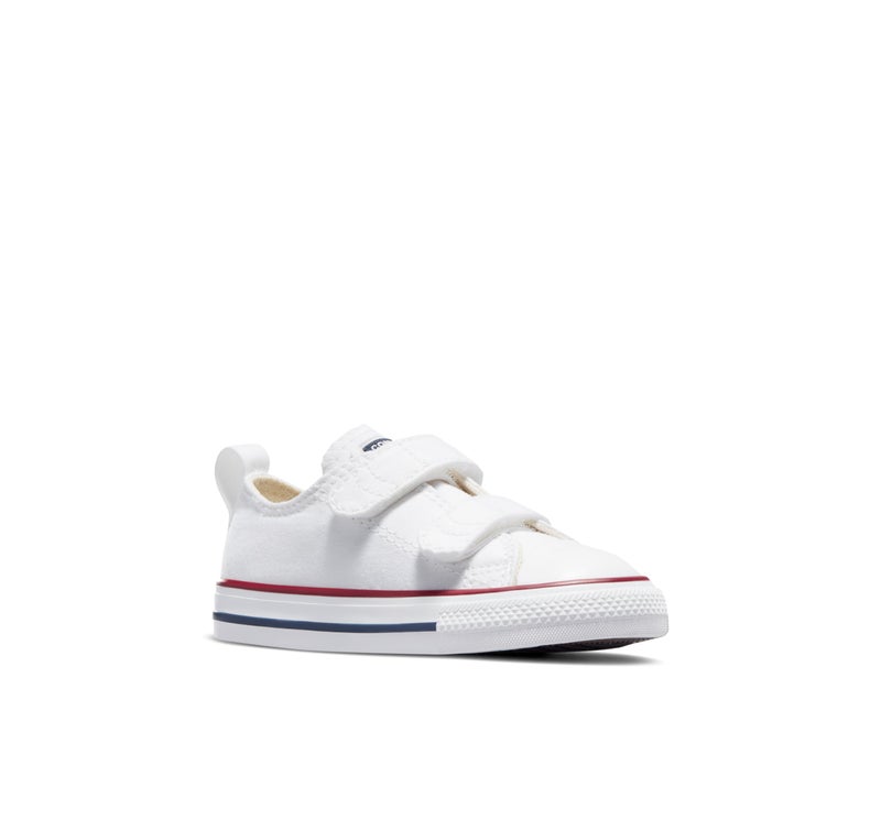 Converse Kids' Chuck Taylor All Star 2V, White/Garnet/Navy, 9 Toddler - Image 3