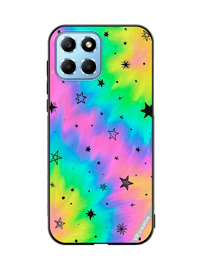 VR CREATIVE Protective Case Cover For Honor X8 5G Star Design Multicolour - Image 1