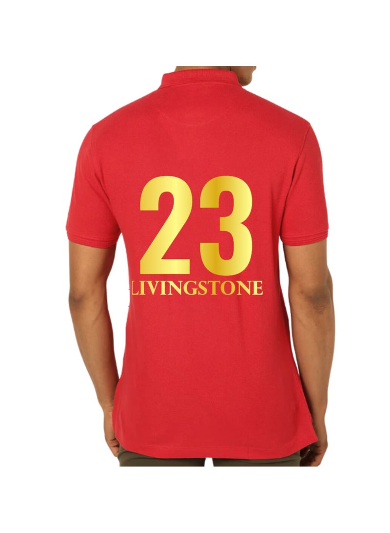 PRINTSHOP4ME Bengaluru Cricket Men's Dry-Fit Polo Neck T-Shirt|Soft&Breathable Sportswear For Cricket Lovers|Tshirt With Cap|Suitable For Games - Image 3