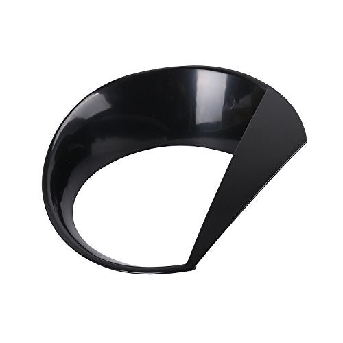 Hooke Road Black Angry Bird Headlight Bezels Cover for 2015 2016 2017 Jeep Renegade - Image 5