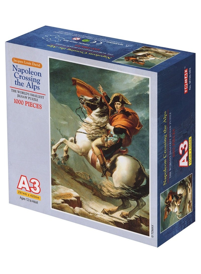 Tomax - Napoleon Crossing The Alps Mini Puzzle 1000 Pieces - M100-003 - Image 1