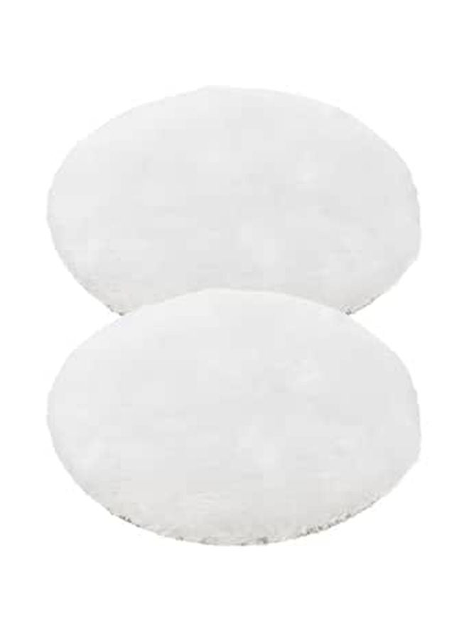 2 Pack 7 Inch Self Adhesive Wool Felt Polishing Wheels For Drill Car Buffer Wood Stone Surface Finishing - Image 1