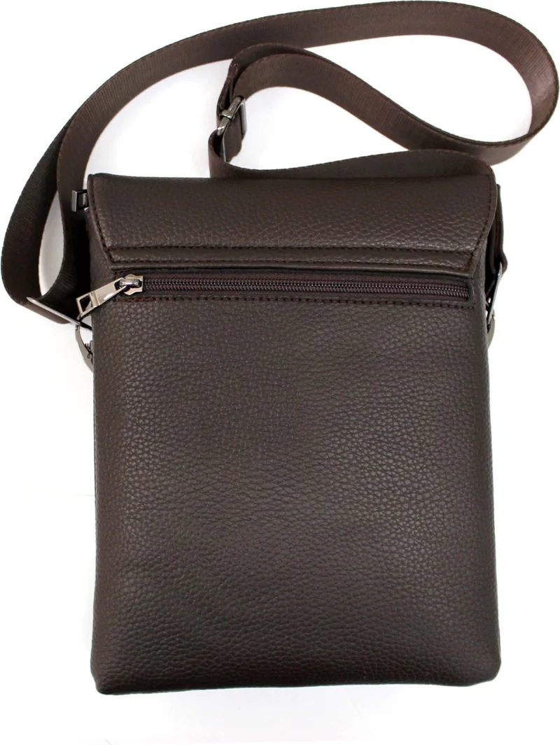ديرسي كلوب Men's Brown Luxury Shoulder Bag Covered Messenger Bag