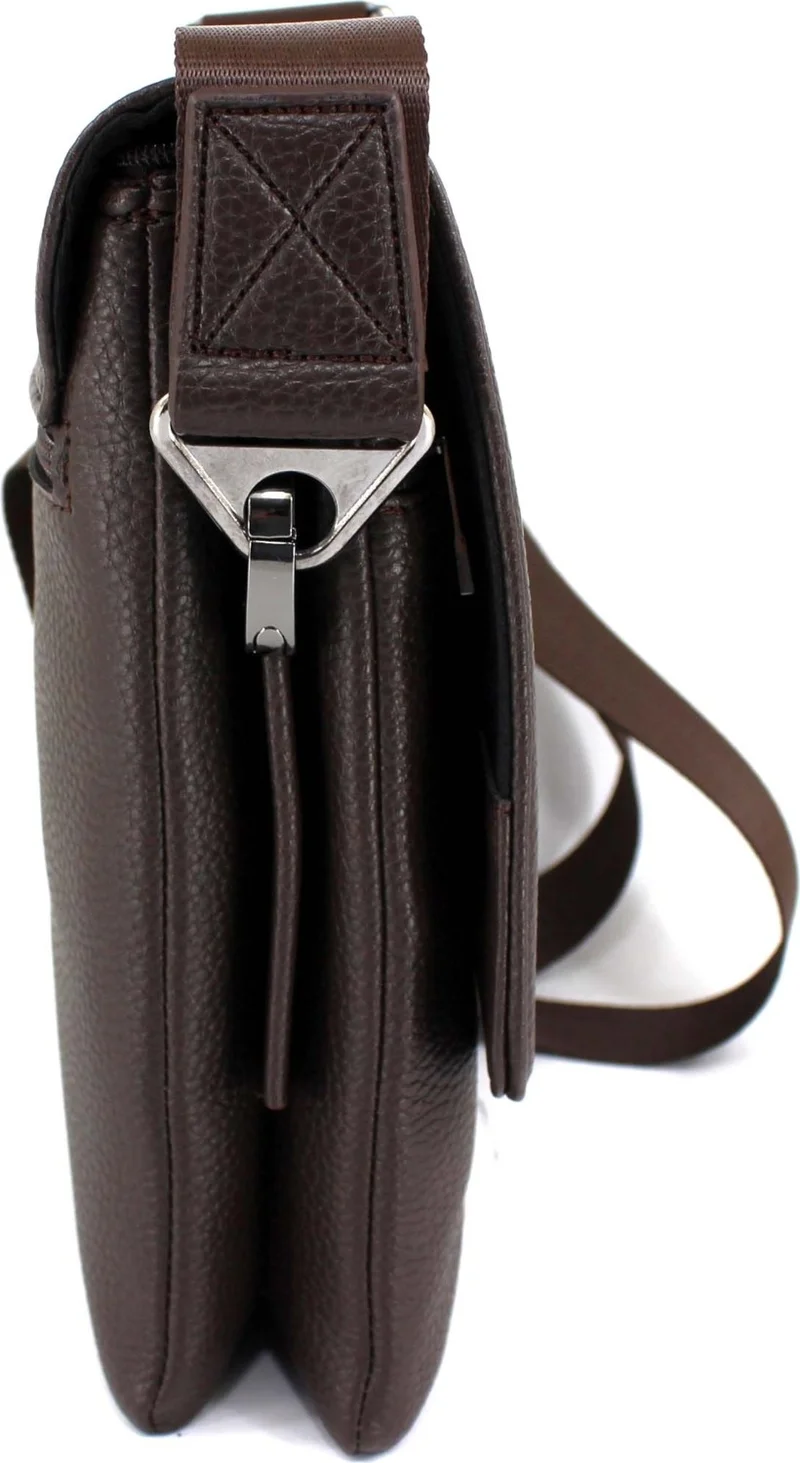 ديرسي كلوب Men's Brown Luxury Shoulder Bag Covered Messenger Bag