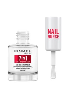 RIMMEL LONDON Nail Care 7 in 1 Multi Benefit Base And Top Coat  - Image 1