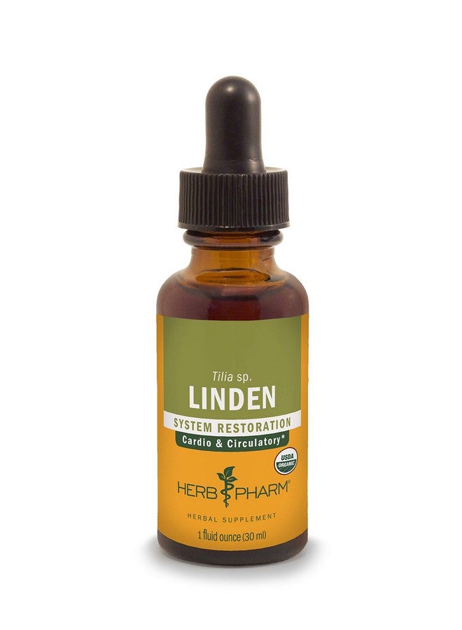 Herb Pharm Linden Liquid Extract for Cardiovascular and Circulatory Support - 1 Ounce - Image 1