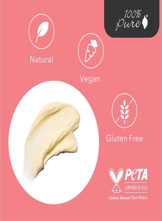 100 % Pure بلسم فواكه سوبر 100% نقي مرطب للوجه والجسم كريم سميك فاخرة تجديد ترطيب قوي وعناية بالبشرة الجافة - نباتي - 1.06 أونصة - Image 5