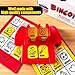1step2dream Spanish Bingo Game for Kids Enhancing Learning with Spanish Sight Word Matching Games Ideal for Classroom Family Fun Sightwords Game - Image 4