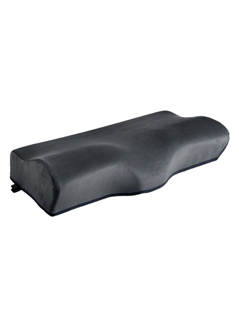 Max Comfort - Developed medical sleeping pillow, memory foam, to prevent neck, shoulder and spine pain, by Max Comfort, gray - Image 1