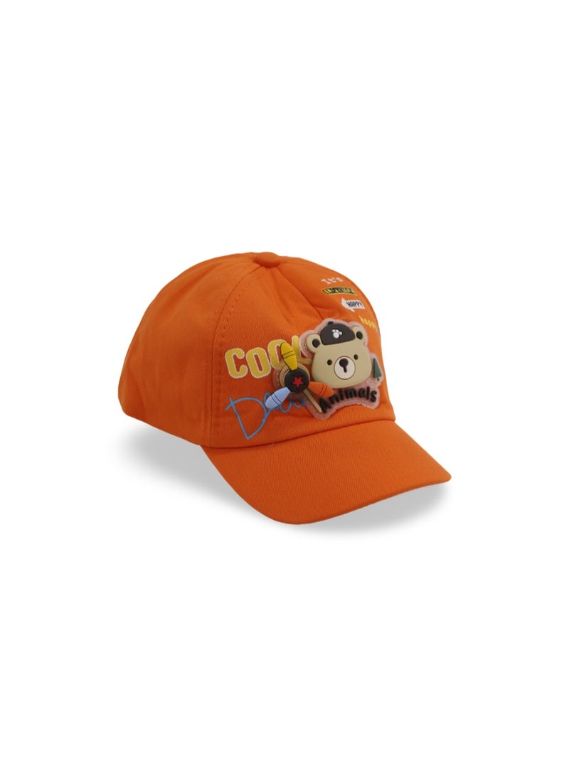 Fancy Boys Cotton Cap – Cool Animals Design - Image 1